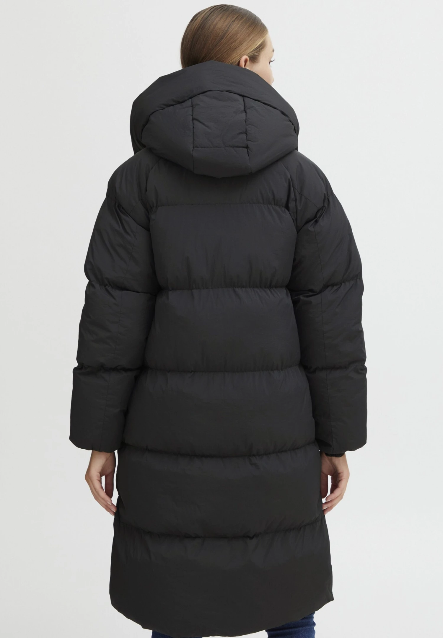 OXMO OXElice - Winter Coat - Black 3 OXMO OXElice - Winter Coat - Black - Image 3
