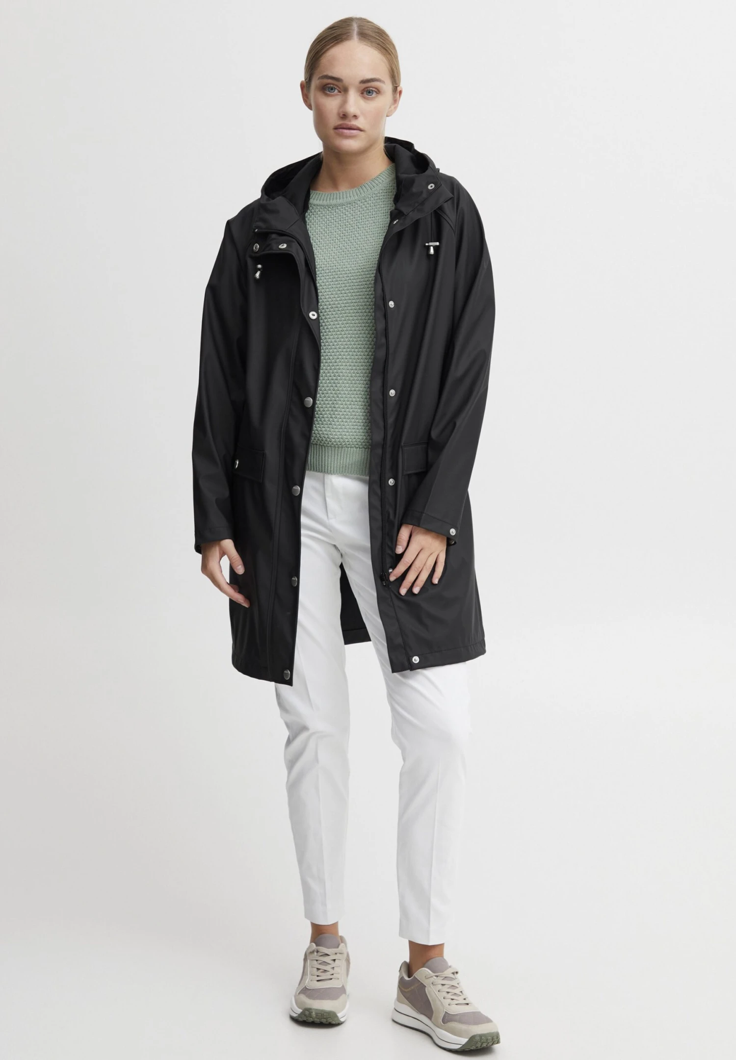 OXMO OXTanne - Parka - Black 2 OXMO OXTanne - Parka - Black - Image 2
