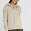OXMO OXThory - Zip-up Sweatshirt - Dune