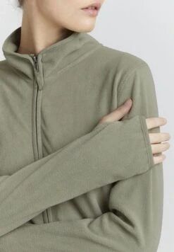 OXMO OXRIKKA - Fleece Jacket - Seagrass 12 OXMO OXRIKKA - Fleece Jacket - Seagrass -OXMO Store 9fb967cd53cd4f18bb406158f5ca11a9