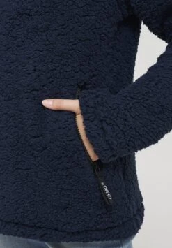 OXMO OXELINA - Fleece Jumper - Dark Blue -OXMO Store a0dd451bdb184f3e903467fbfd448a0e