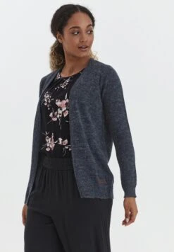 OXMO OXNENA - Cardigan - Dress Blues