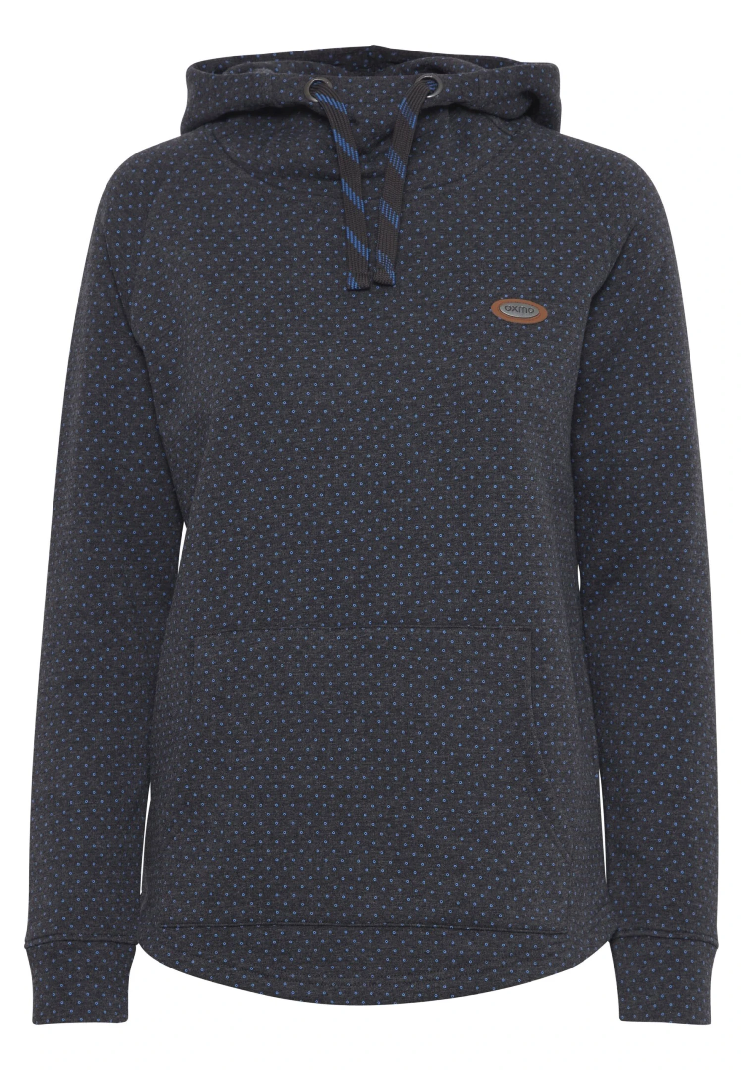 OXMO OXAMINA - Hoodie - Grey Melange 8 OXMO OXAMINA - Hoodie - Grey Melange - Image 8