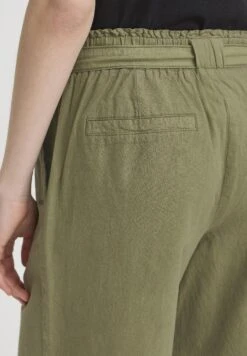 OXMO OXLINASA REGULAR FIT - Trousers - Dusty Oliv 13 OXMO OXLINASA REGULAR FIT - Trousers - Dusty Oliv -OXMO Store a228a559b2e14bee981249bcd6064634