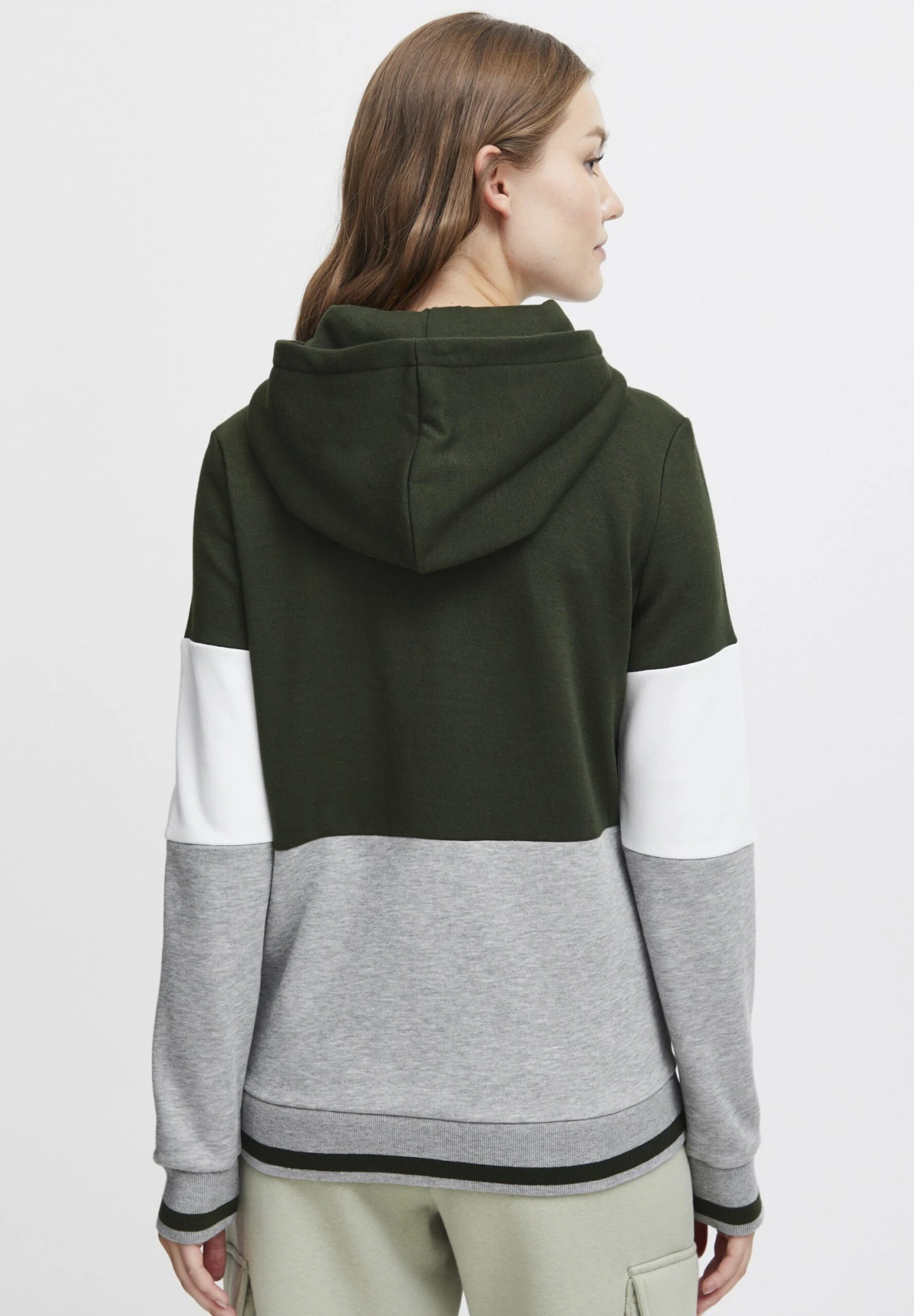 OXMO OXOmanna - Zip-up Sweatshirt - Climbing Ivy 3 OXMO OXOmanna - Zip-up Sweatshirt - Climbing Ivy - Image 3
