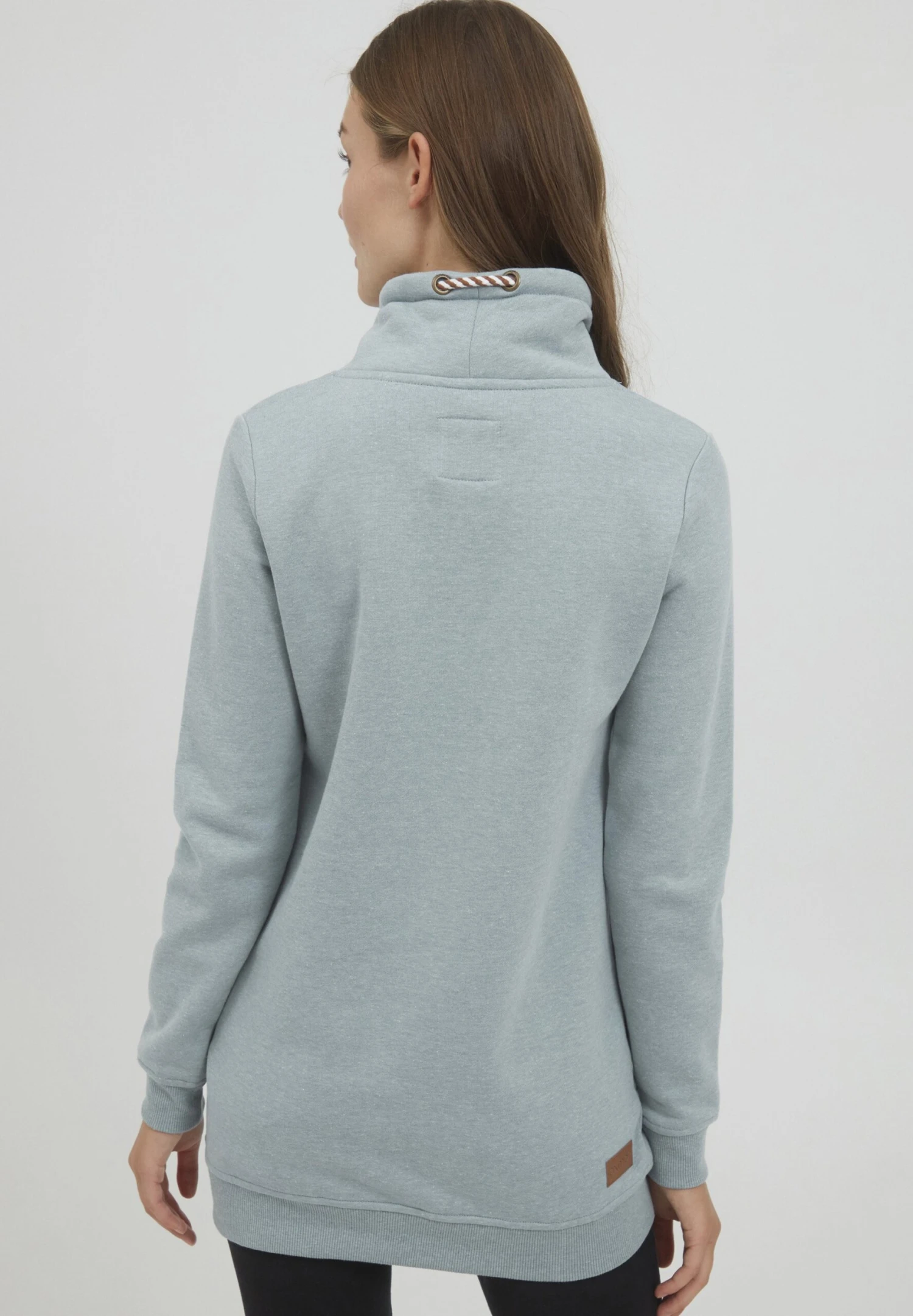 OXMO OXVILMA - Sweatshirt - Goblin Blue Melange 3 OXMO OXVILMA - Sweatshirt - Goblin Blue Melange - Image 3