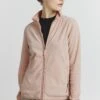 OXMO OXRIKKA - Fleece Jacket - Mahogany Rose