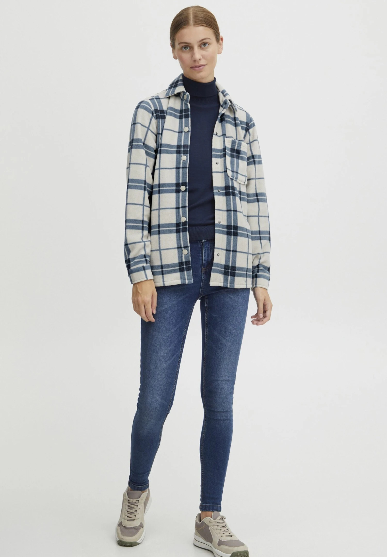 OXMO OXCHIA - Fleece Jacket - Total Eclipse 2 OXMO OXCHIA - Fleece Jacket - Total Eclipse - Image 2