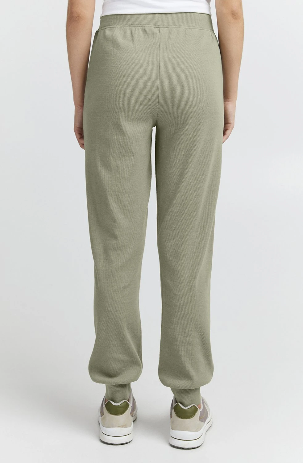 OXMO OXLIZ REGULAR FIT - Tracksuit Bottoms - Seagrass Melange 3 OXMO OXLIZ REGULAR FIT - Tracksuit Bottoms - Seagrass Melange - Image 3