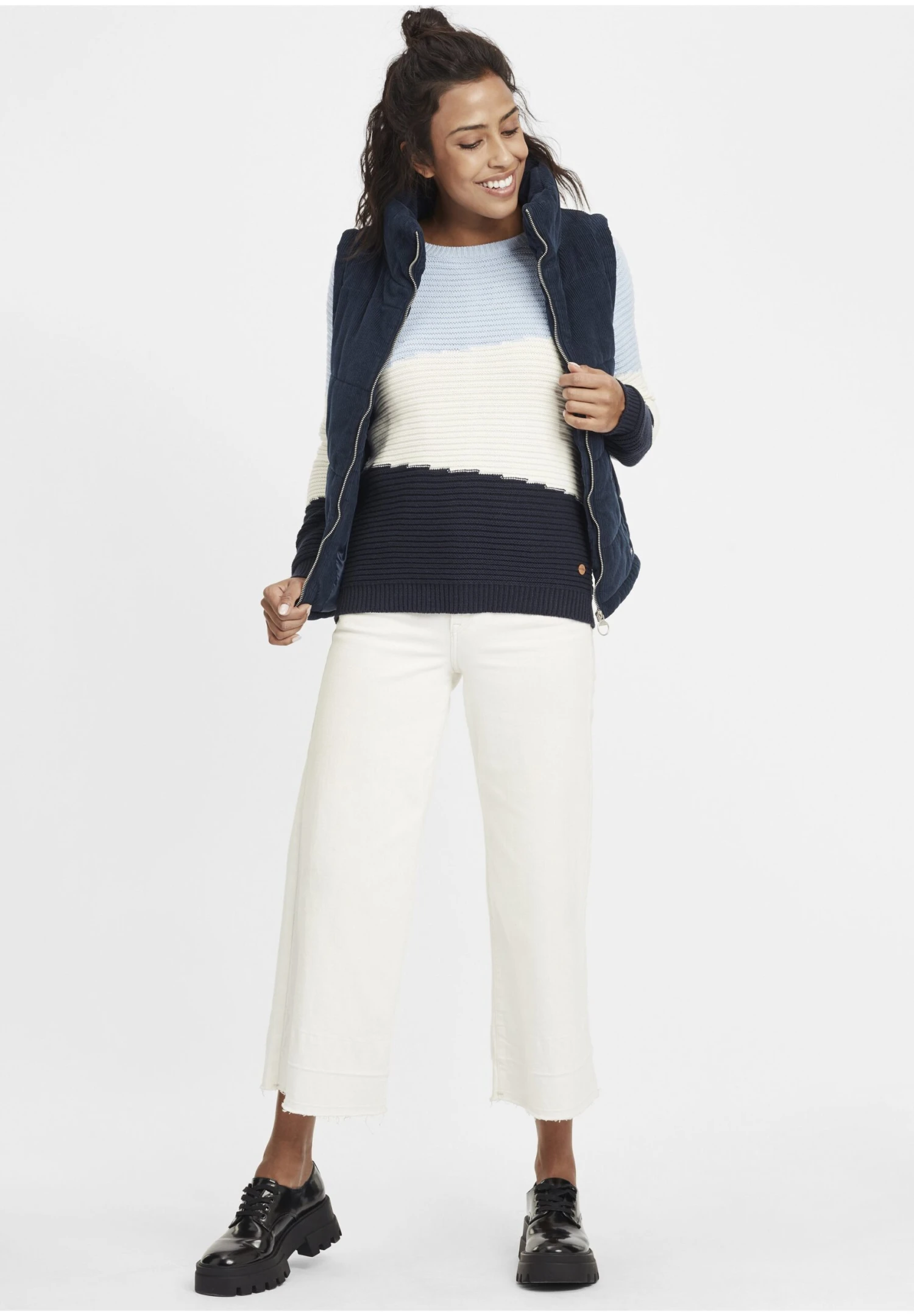 OXMO OXOLMA - Jumper - Sky Blue 2 OXMO OXOLMA - Jumper - Sky Blue - Image 2