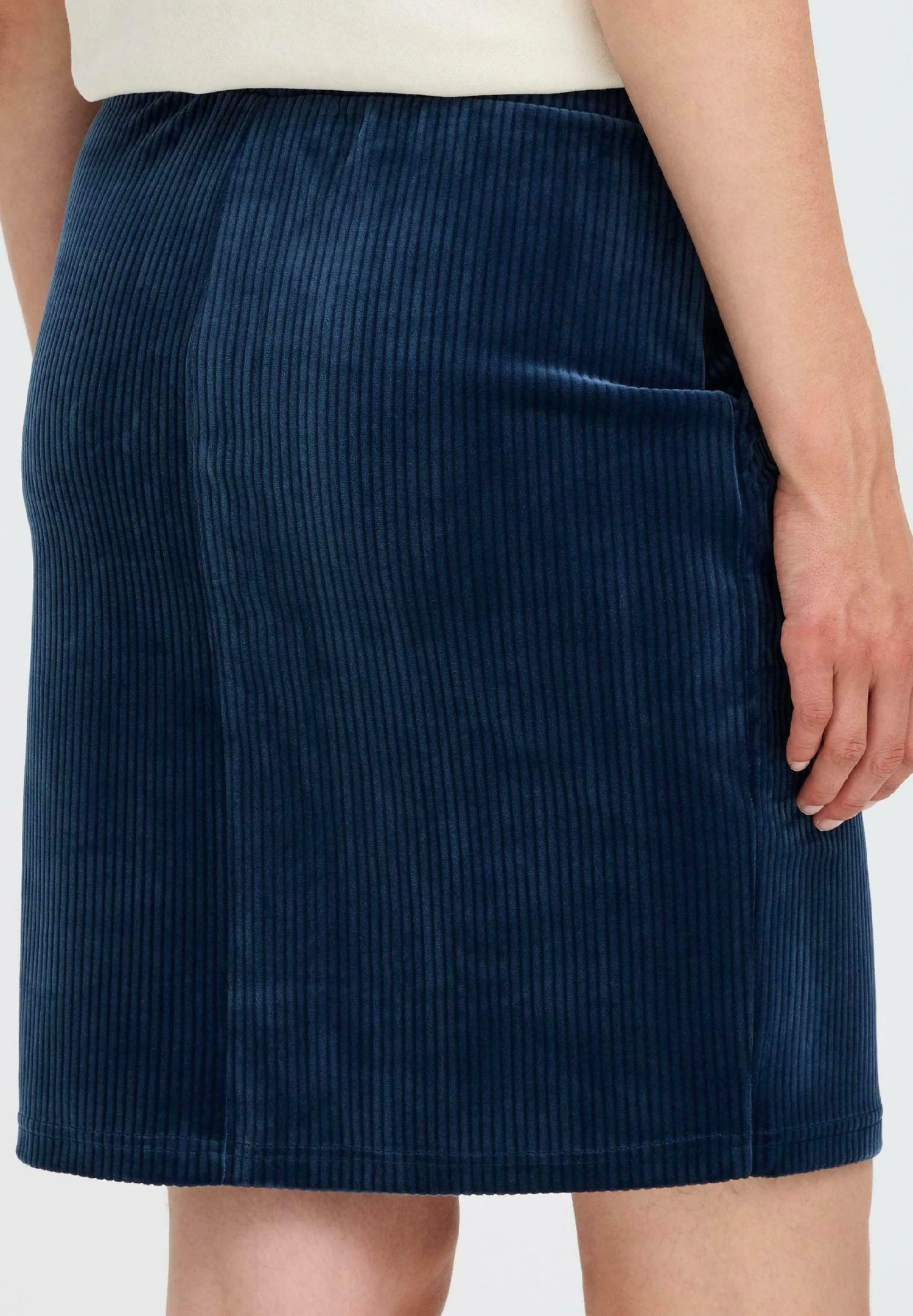 OXMO OXEBBA - Mini Skirt - Dress Blues 5 OXMO OXEBBA - Mini Skirt - Dress Blues - Image 5