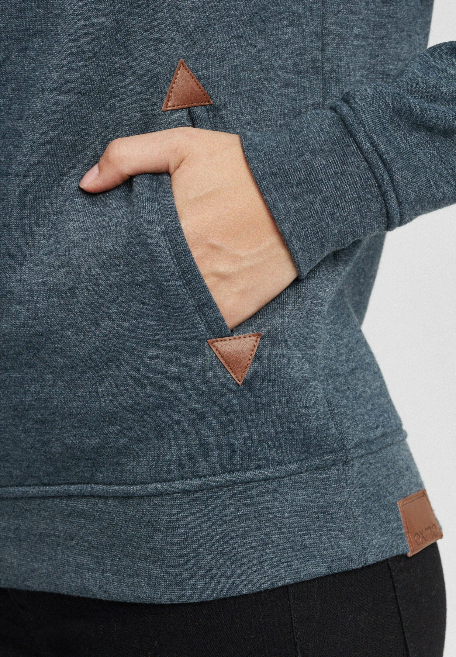 OXMO OXVICKY - Hoodie - Ins Bl Mel 5 OXMO OXVICKY - Hoodie - Ins Bl Mel - Image 5