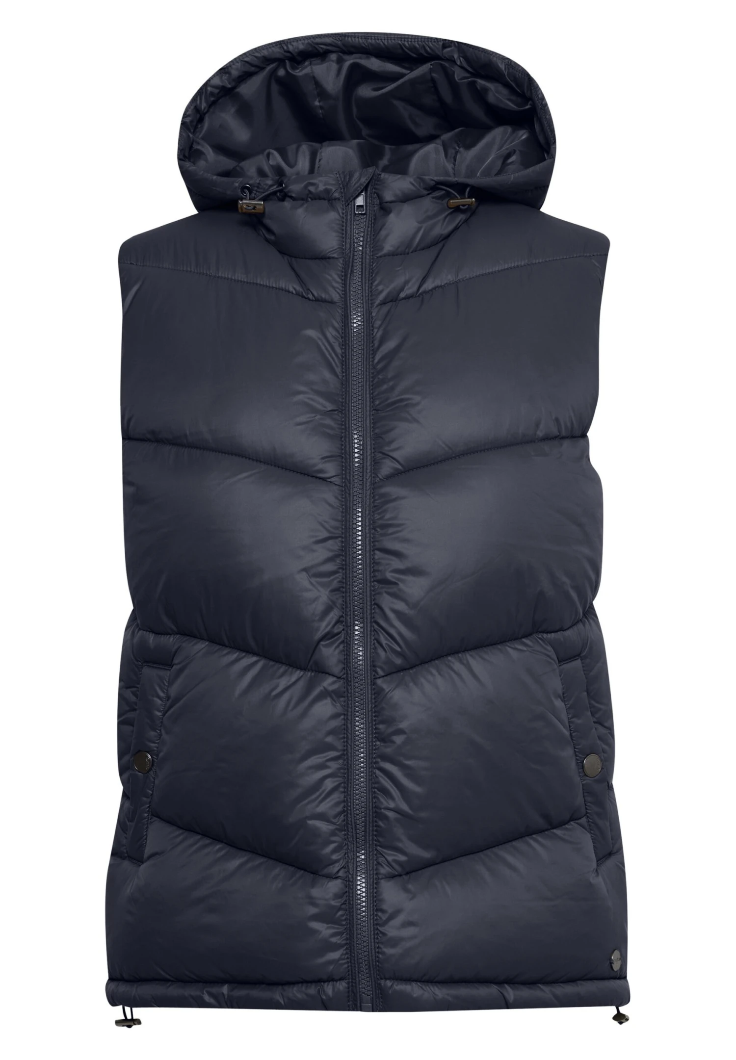 OXMO OXTabita - Waistcoat - Pewter 8 OXMO OXTabita - Waistcoat - Pewter - Image 8