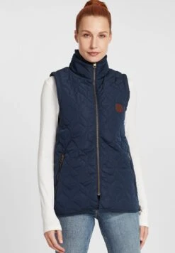 OXMO OXALITA - Waistcoat - Dress Blues