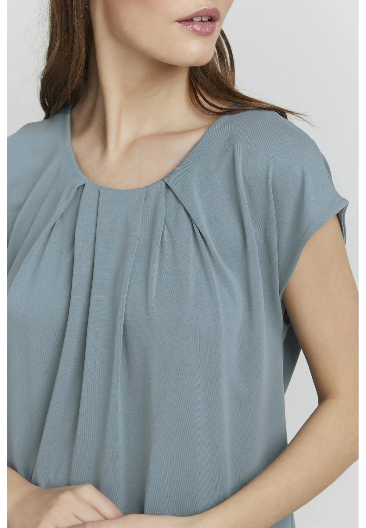 OXMO OXBJALLA - Blouse - Blue 4 OXMO OXBJALLA - Blouse - Blue - Image 4
