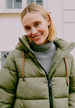 OXMO OXJODY - Winter Coat - Dusty Olive -OXMO Store a70d64010f8e4df5960ad9898c4e651a