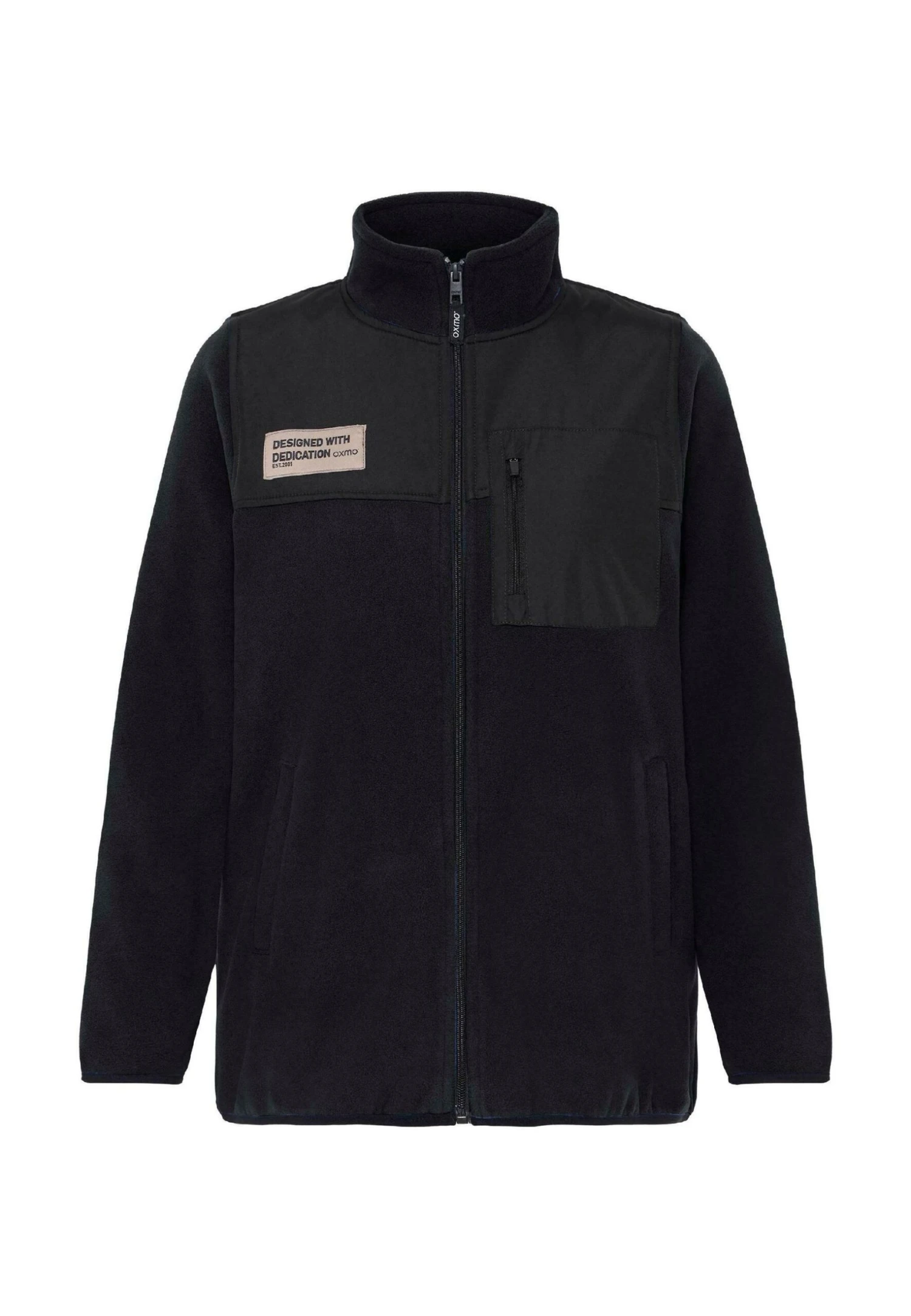 OXMO OXNETE - Fleece Jacket - Dune 8 OXMO OXNETE - Fleece Jacket - Dune - Image 8