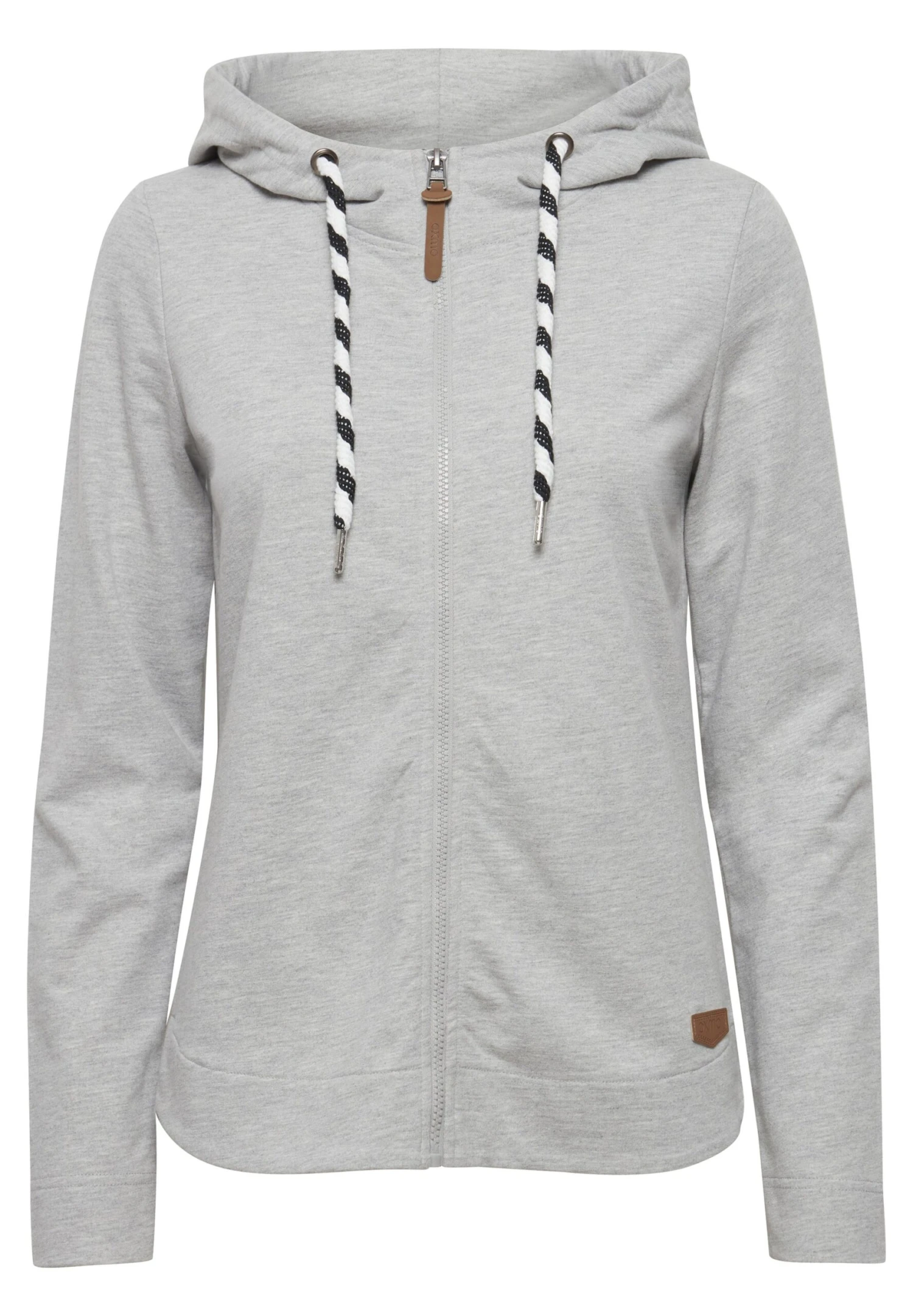 OXMO OXWanda - Zip-up Sweatshirt - Ins Bl Mel 7 OXMO OXWanda - Zip-up Sweatshirt - Ins Bl Mel - Image 7