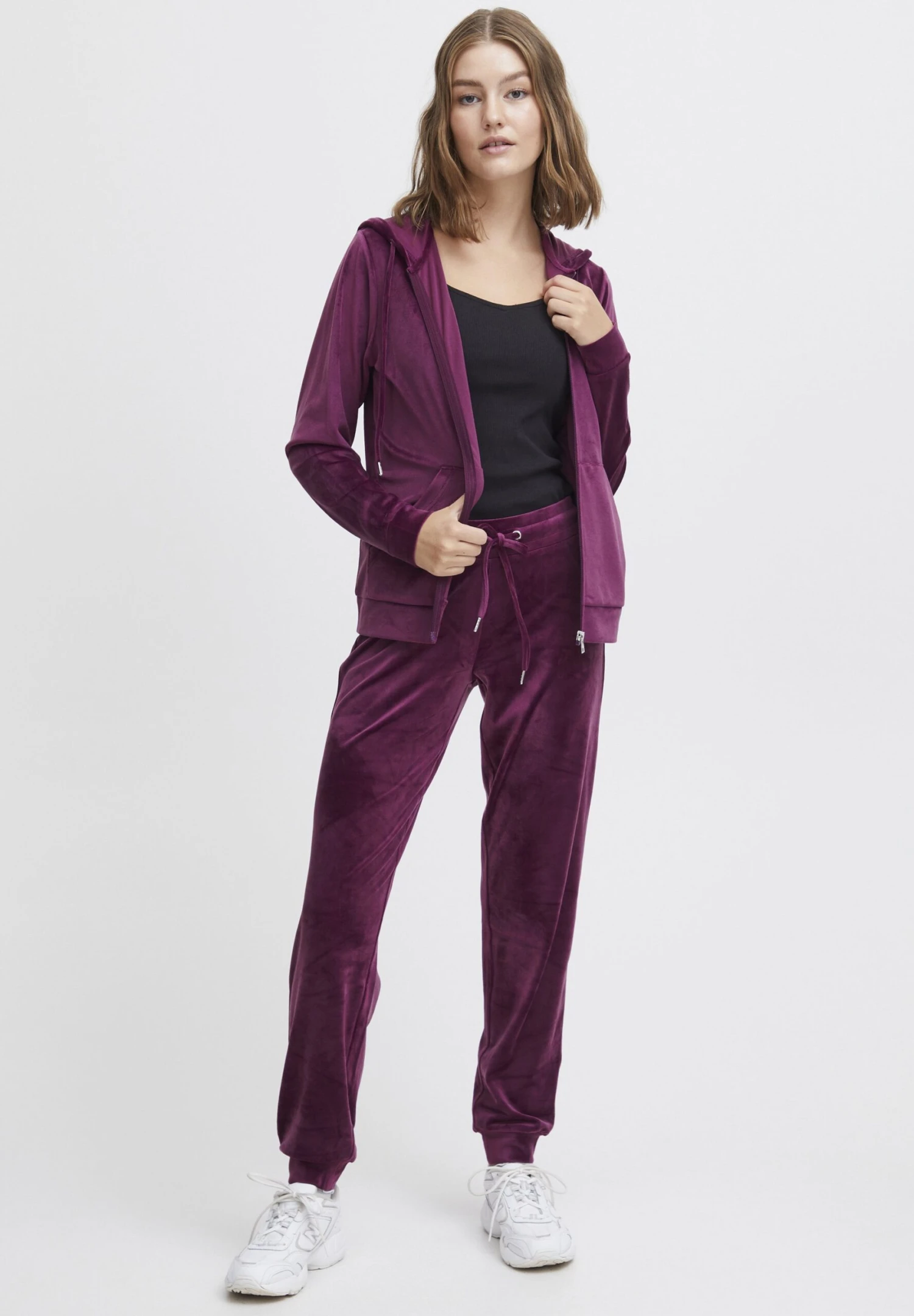 OXMO OXMITANNA - Training Jacket - Phlox 1 OXMO OXMITANNA - Training Jacket - Phlox