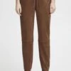 OXMO OXJUDITH REGULAR FIT - Trousers - Brunette