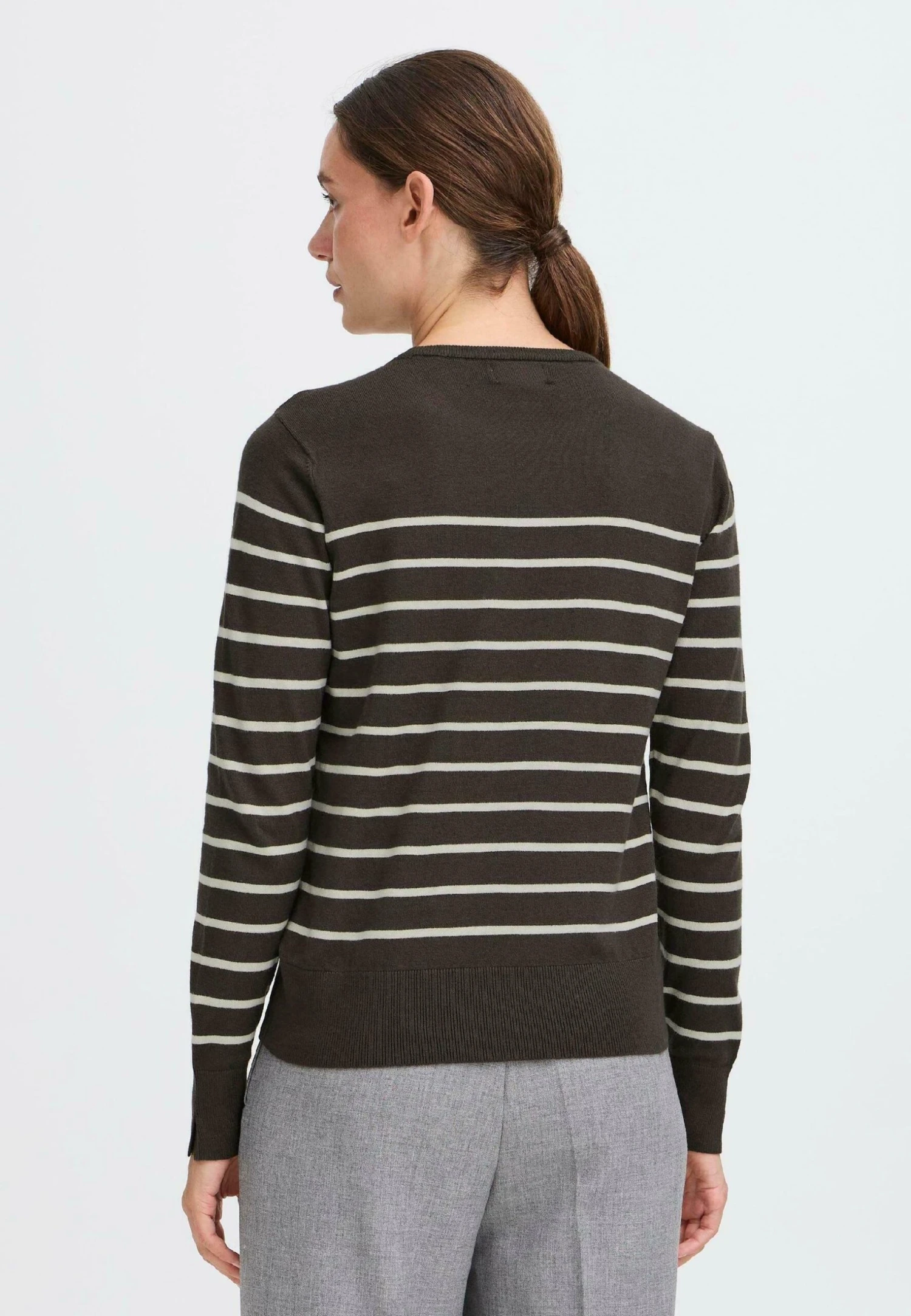 OXMO FRKEANA - Jumper - Chocolate Torte Mix 3 OXMO FRKEANA - Jumper - Chocolate Torte Mix - Image 3