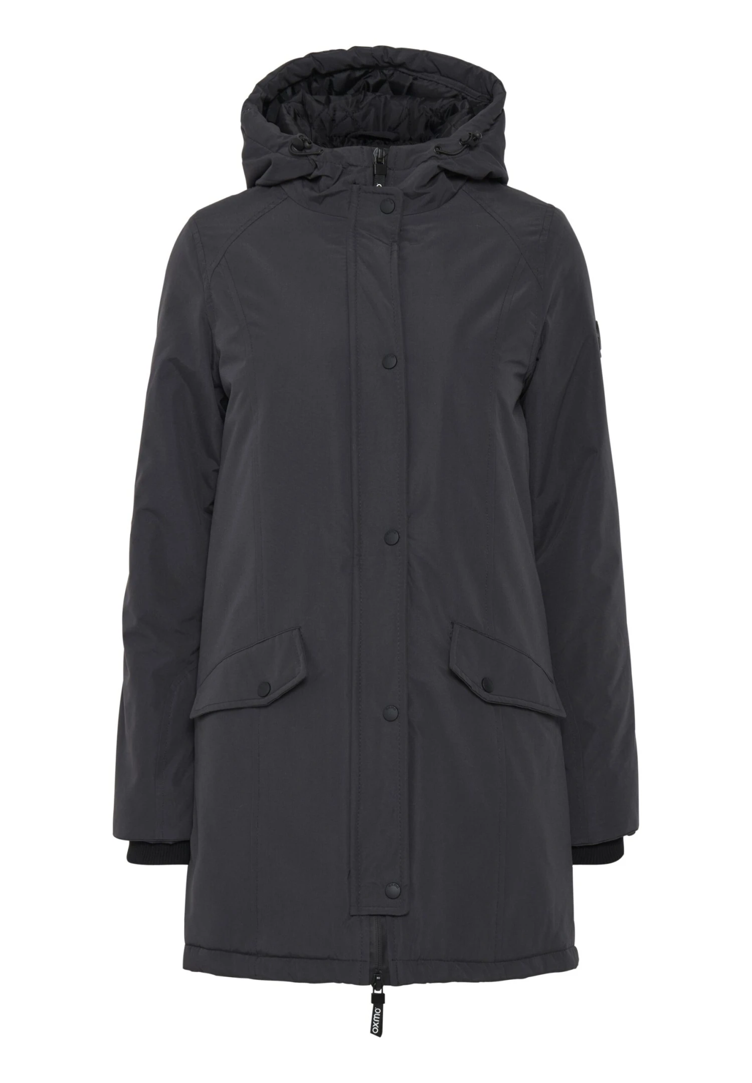 OXMO OXTamila - Winter Coat - Dress Blues 8 OXMO OXTamila - Winter Coat - Dress Blues - Image 8