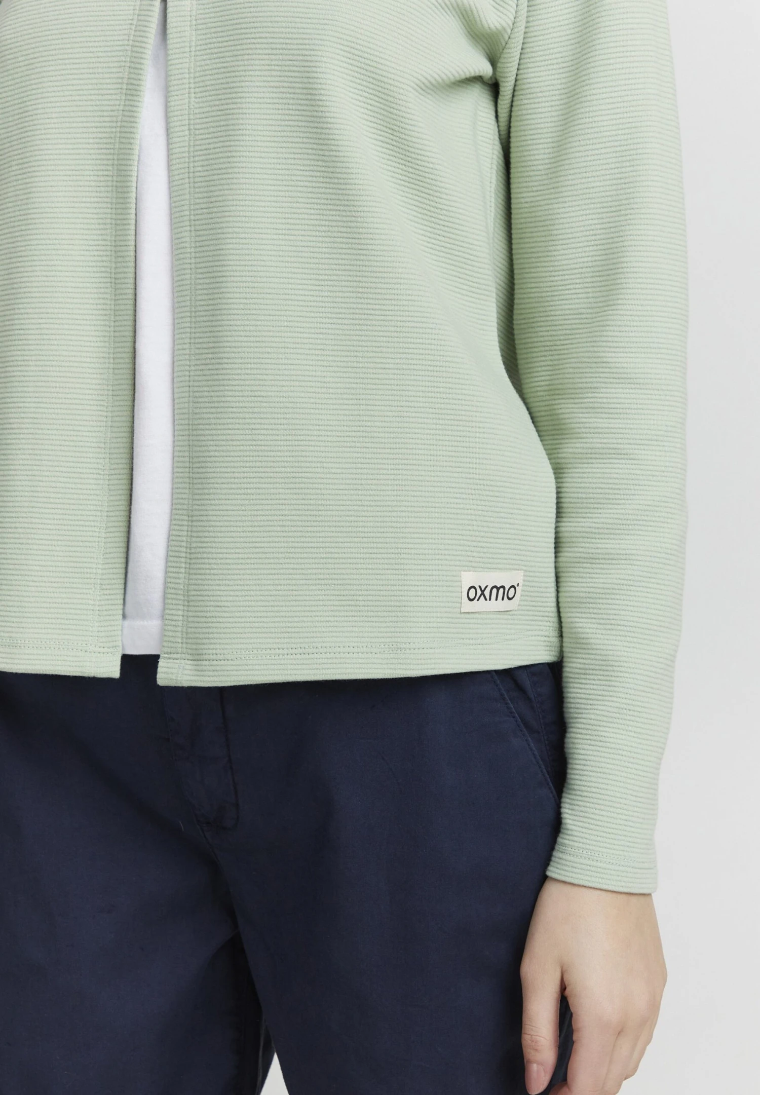 OXMO OXJonia - Cardigan - Frosty Green 5 OXMO OXJonia - Cardigan - Frosty Green - Image 5