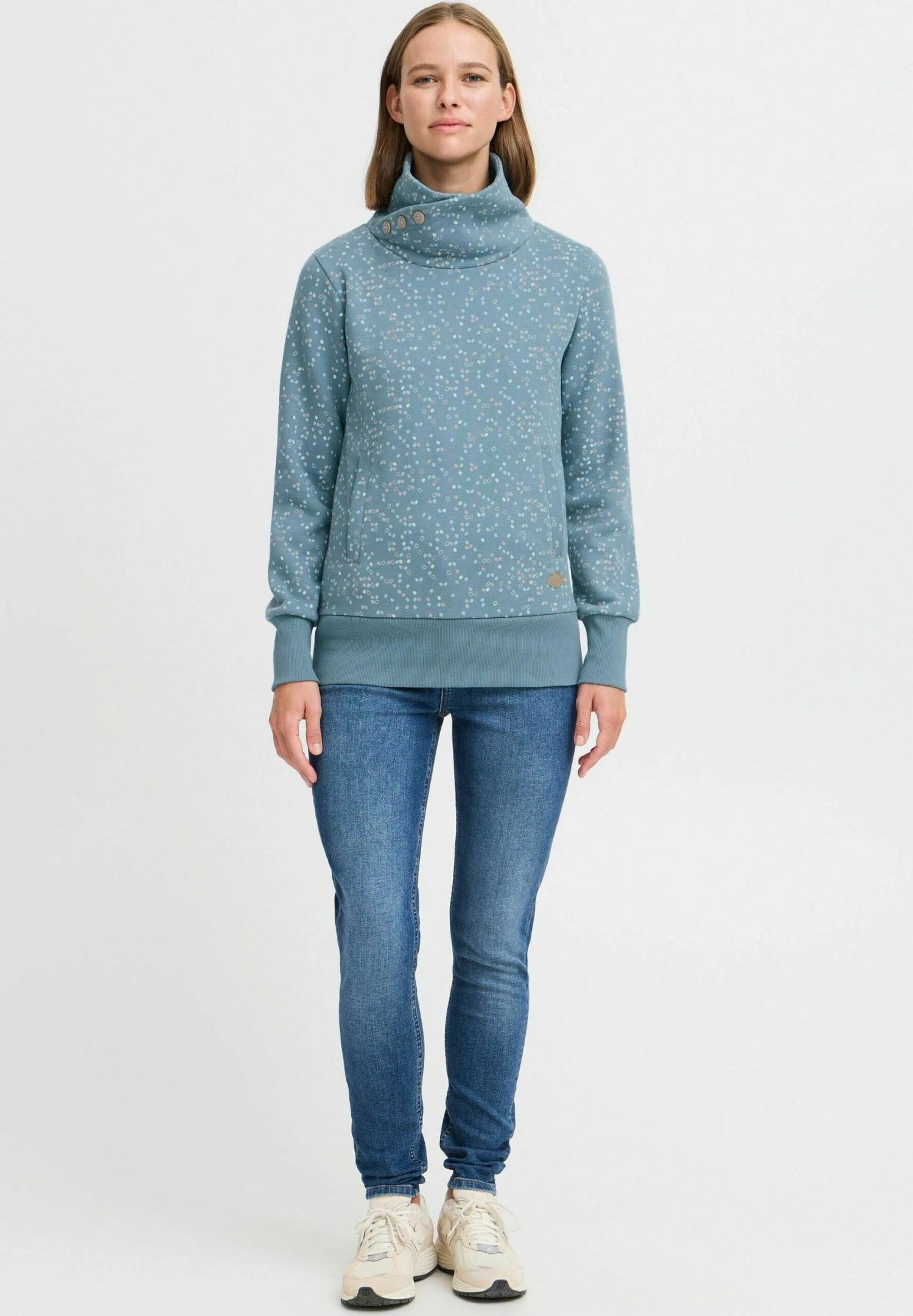 OXMO OXBEATANETTE - Sweatshirt - Bluestone 2 OXMO OXBEATANETTE - Sweatshirt - Bluestone - Image 2