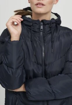 OXMO OXNAARA - Winter Coat - Total Eclipse -OXMO Store a9ae420813c345b3af9a926beb4b6a65