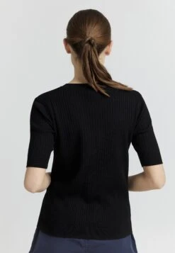 OXMO OXRIONA - Basic T-shirt - Black -OXMO Store a9d63ff82f8142b78387895dee55663a