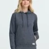 OXMO OXKAREN - Hoodie - Total Eclipse Melange