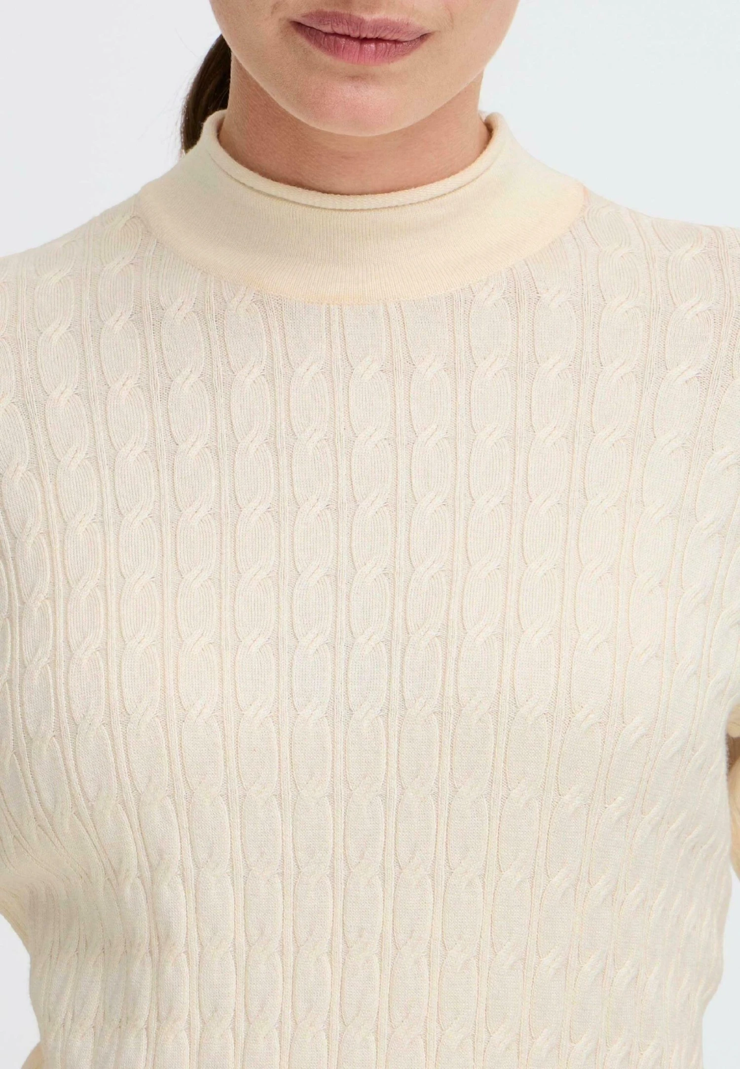 OXMO IHSALLY - Jumper - Birch 4 OXMO IHSALLY - Jumper - Birch - Image 4