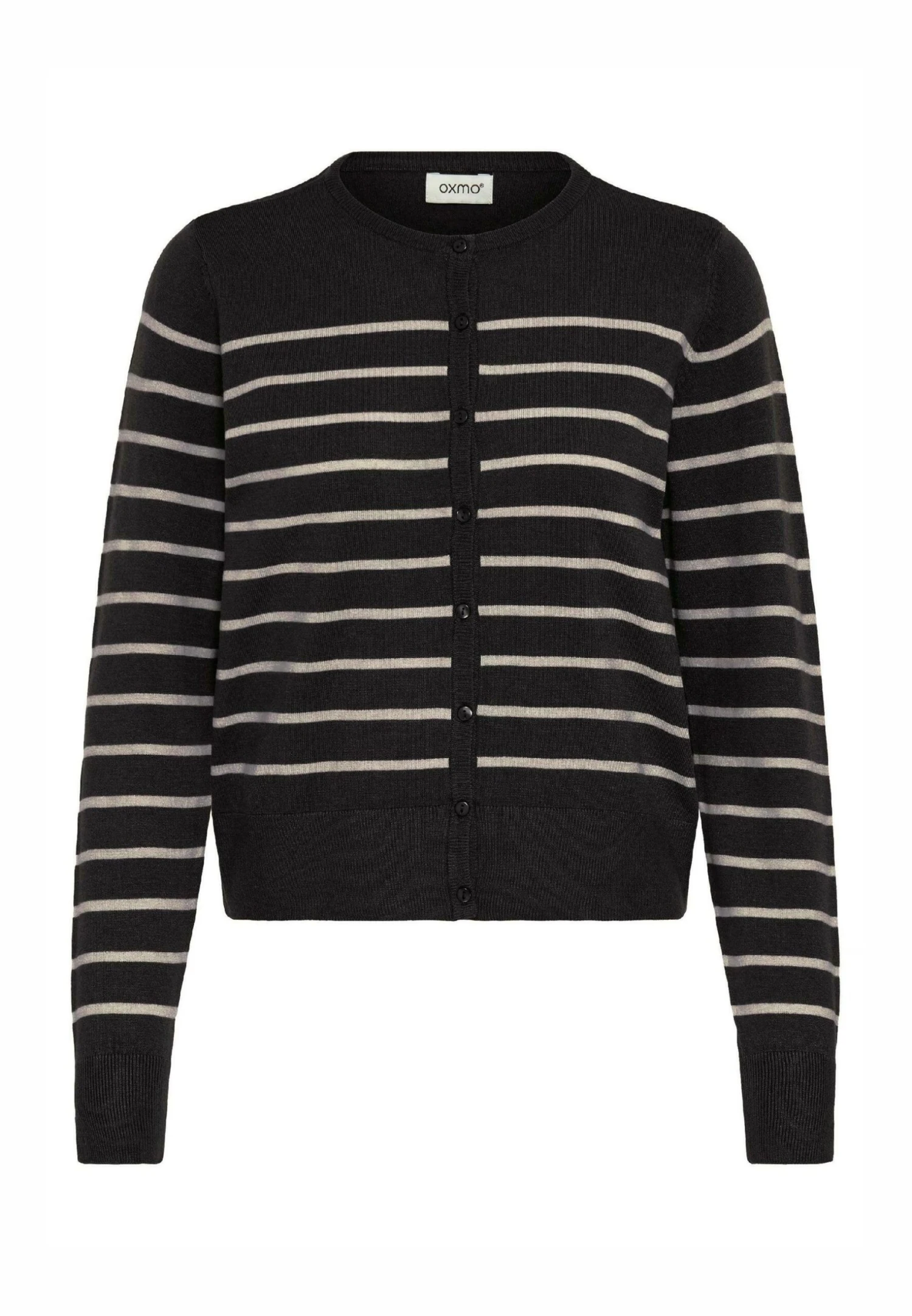 OXMO FRKEANA - Cardigan - Black Mix 5 OXMO FRKEANA - Cardigan - Black Mix - Image 5