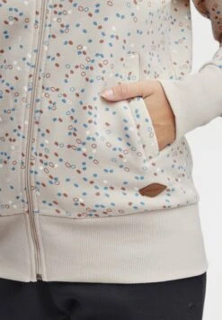 OXMO OXBeatrice - Zip-up Sweatshirt - Oyster 12 OXMO OXBeatrice - Zip-up Sweatshirt - Oyster -OXMO Store aba732716e594b39b80a02ded254cec9