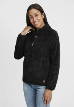 OXMO OXTELSA - Fleece Jacket - Black