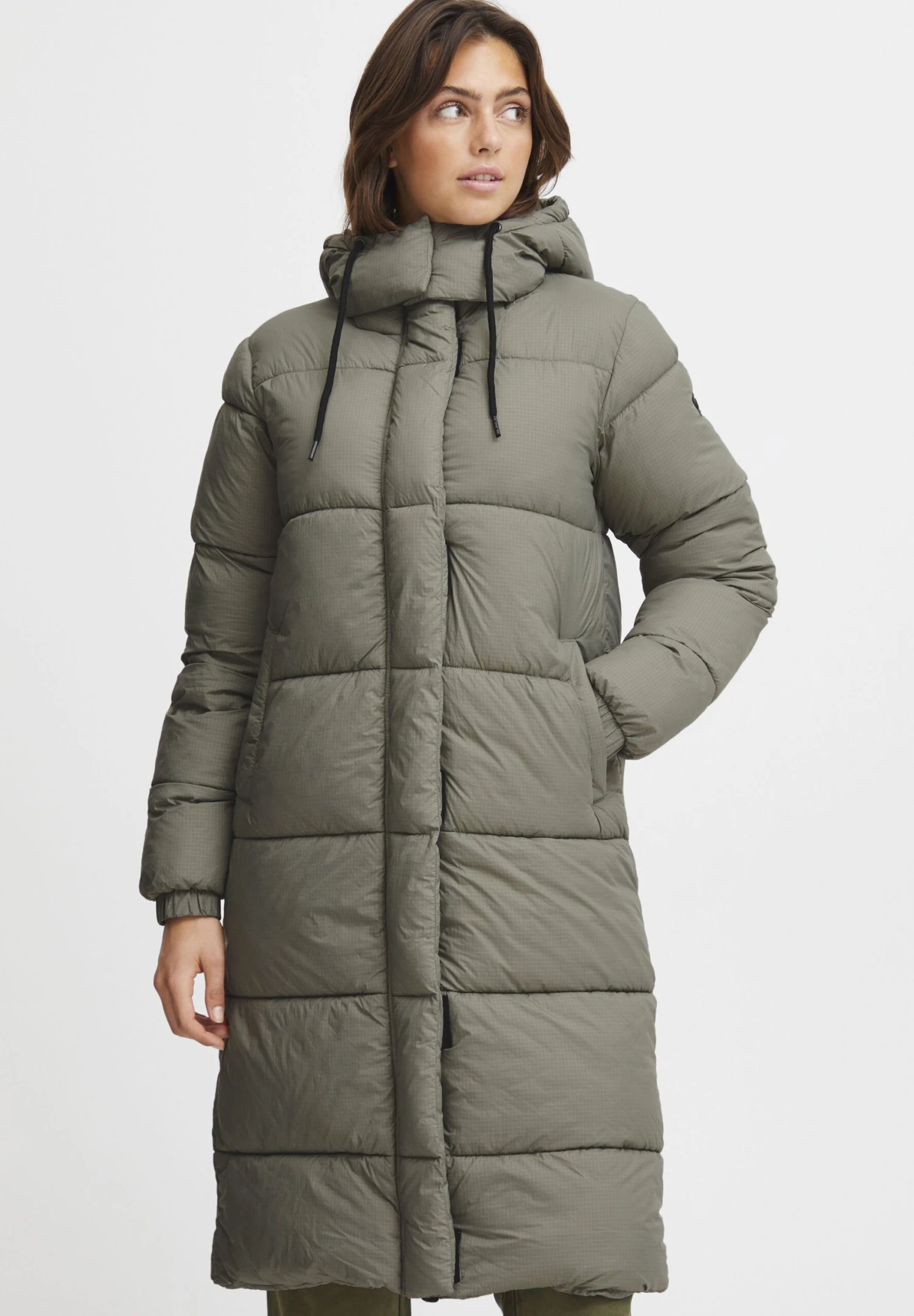 OXMO OXTAMMY - Winter Coat - Vetiver 1 OXMO OXTAMMY - Winter Coat - Vetiver