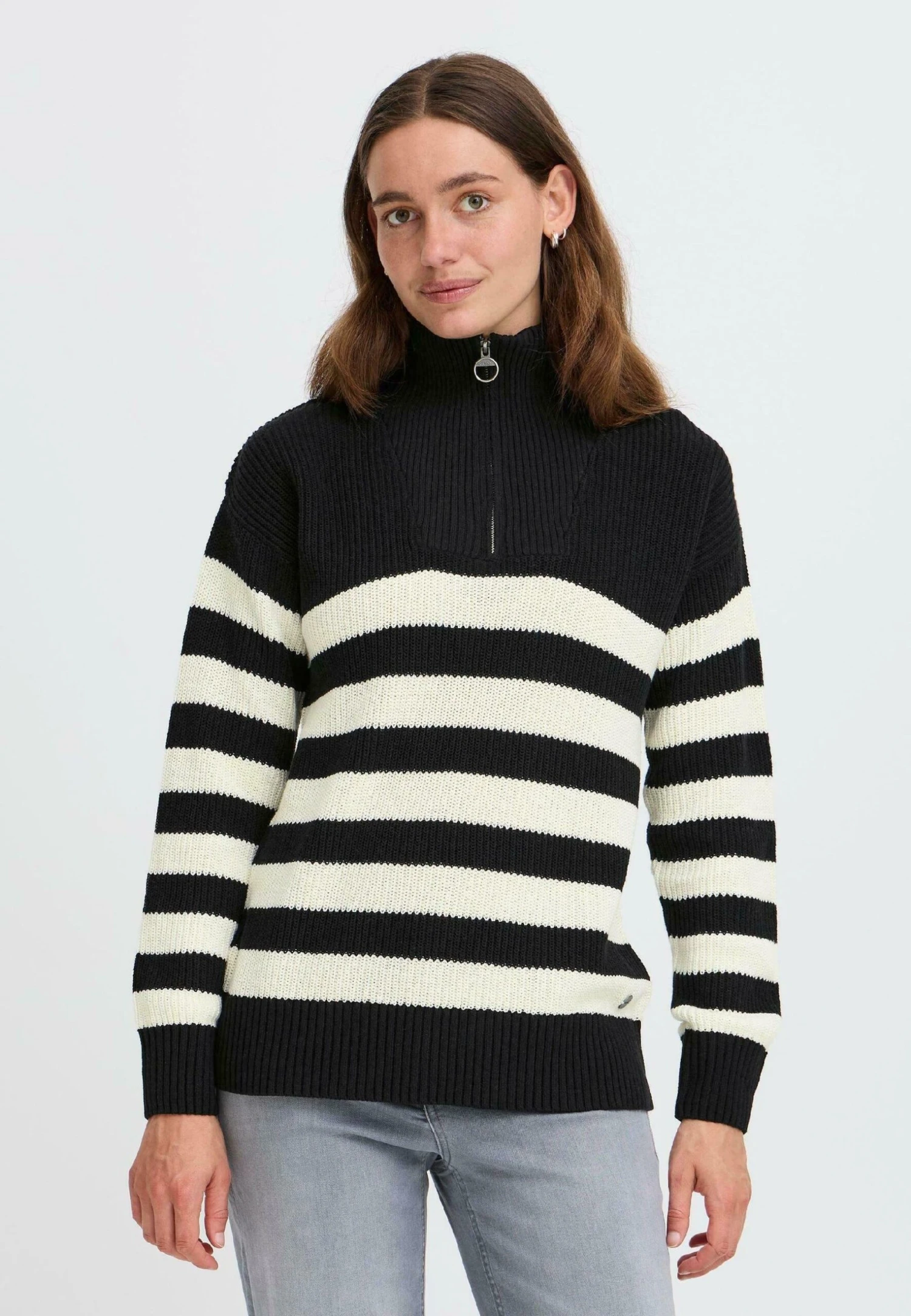 OXMO OXKALANE - Jumper - True Black 1 OXMO OXKALANE - Jumper - True Black