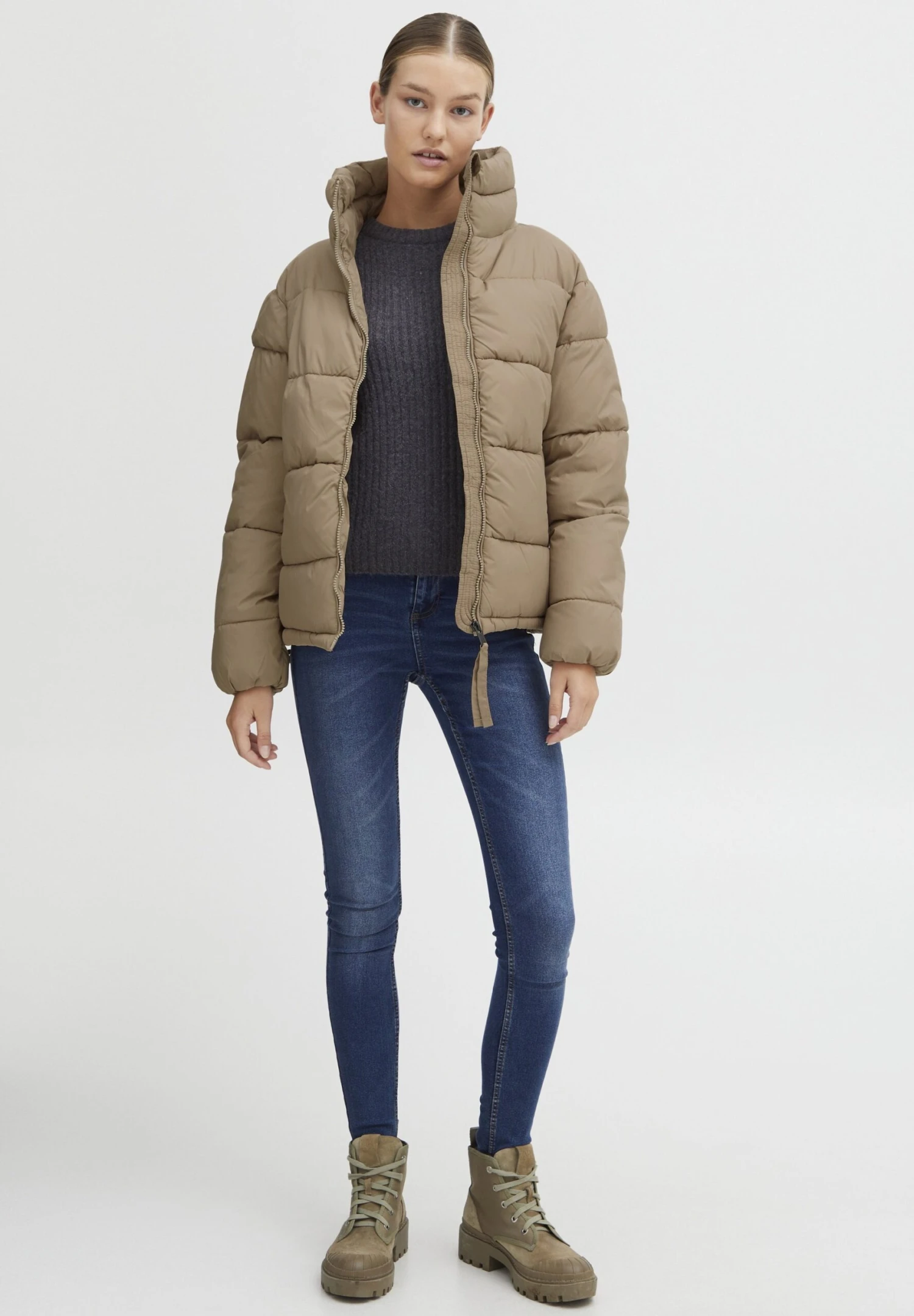 OXMO OXBODILA - Winter Jacket - Tannin 2 OXMO OXBODILA - Winter Jacket - Tannin - Image 2