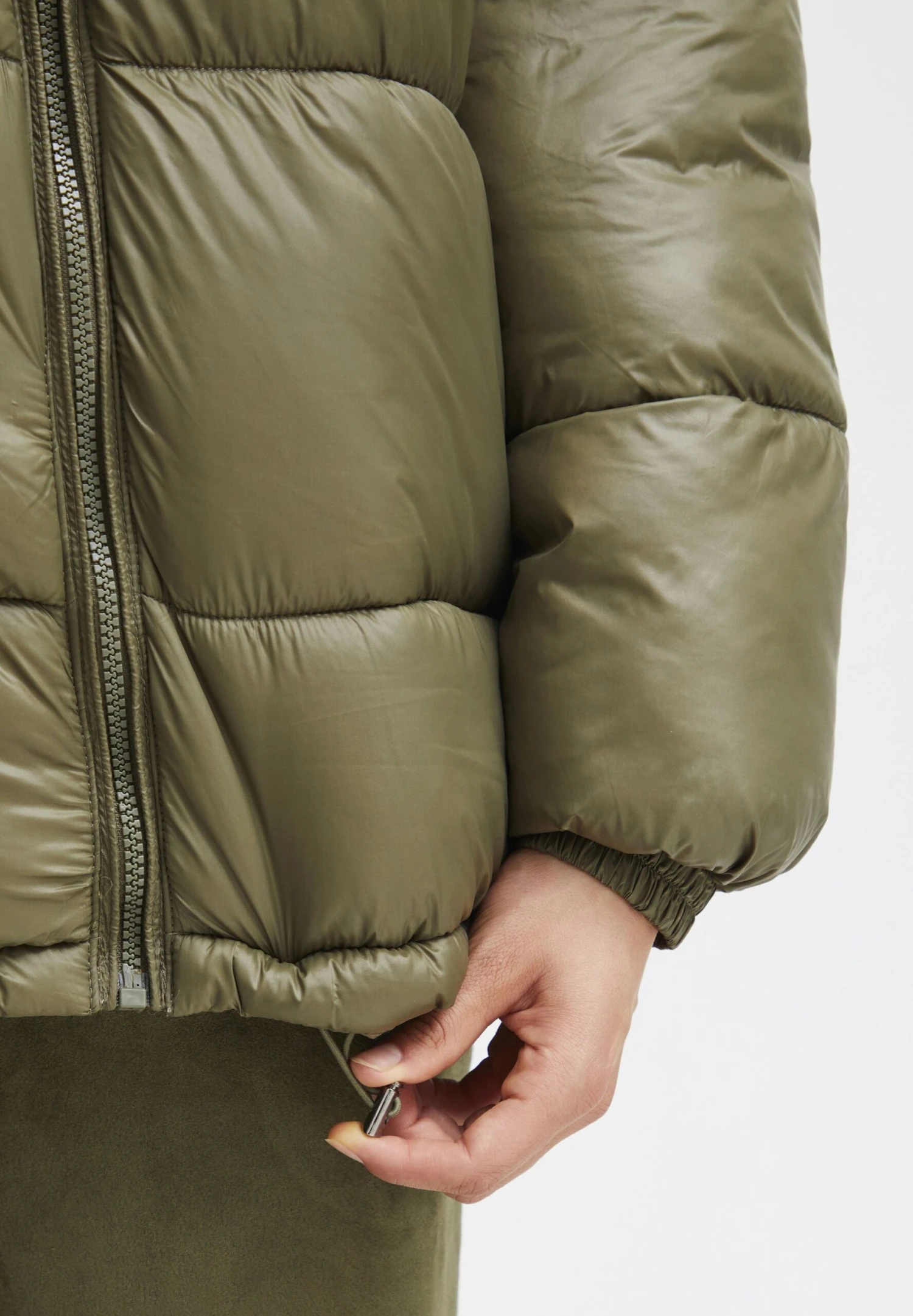 OXMO OXABELONE - Winter Jacket - Dusty Olive 5 OXMO OXABELONE - Winter Jacket - Dusty Olive - Image 5