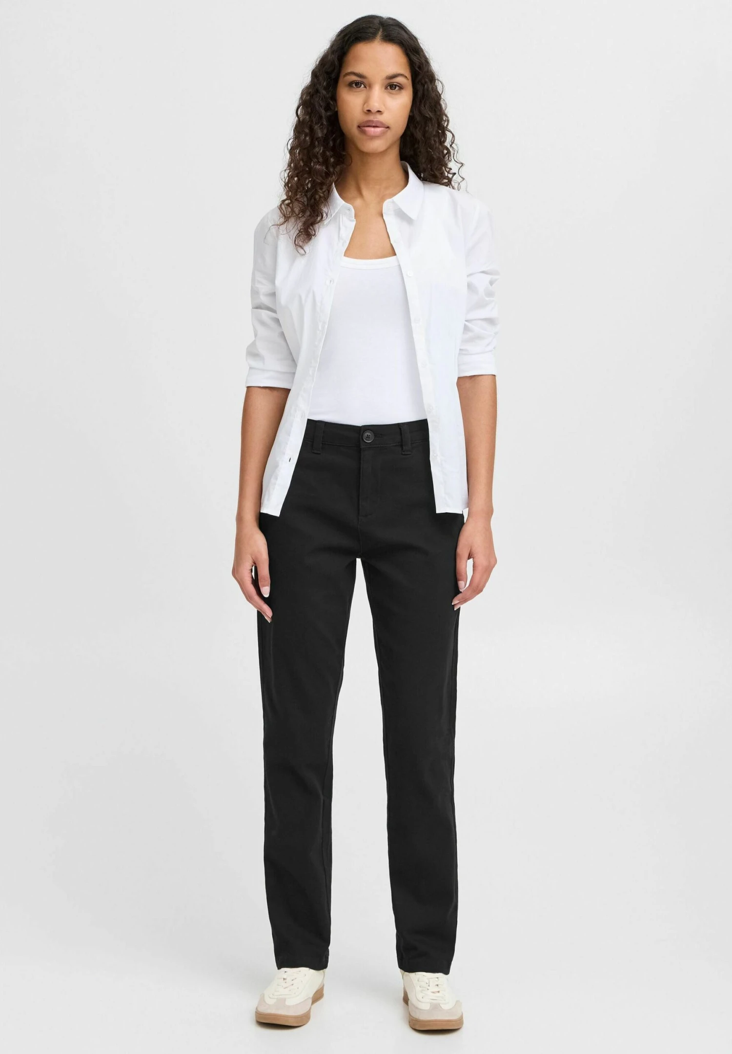 OXMO OXKVITANA REGULAR FIT - Chinos - Black 2 OXMO OXKVITANA REGULAR FIT - Chinos - Black - Image 2