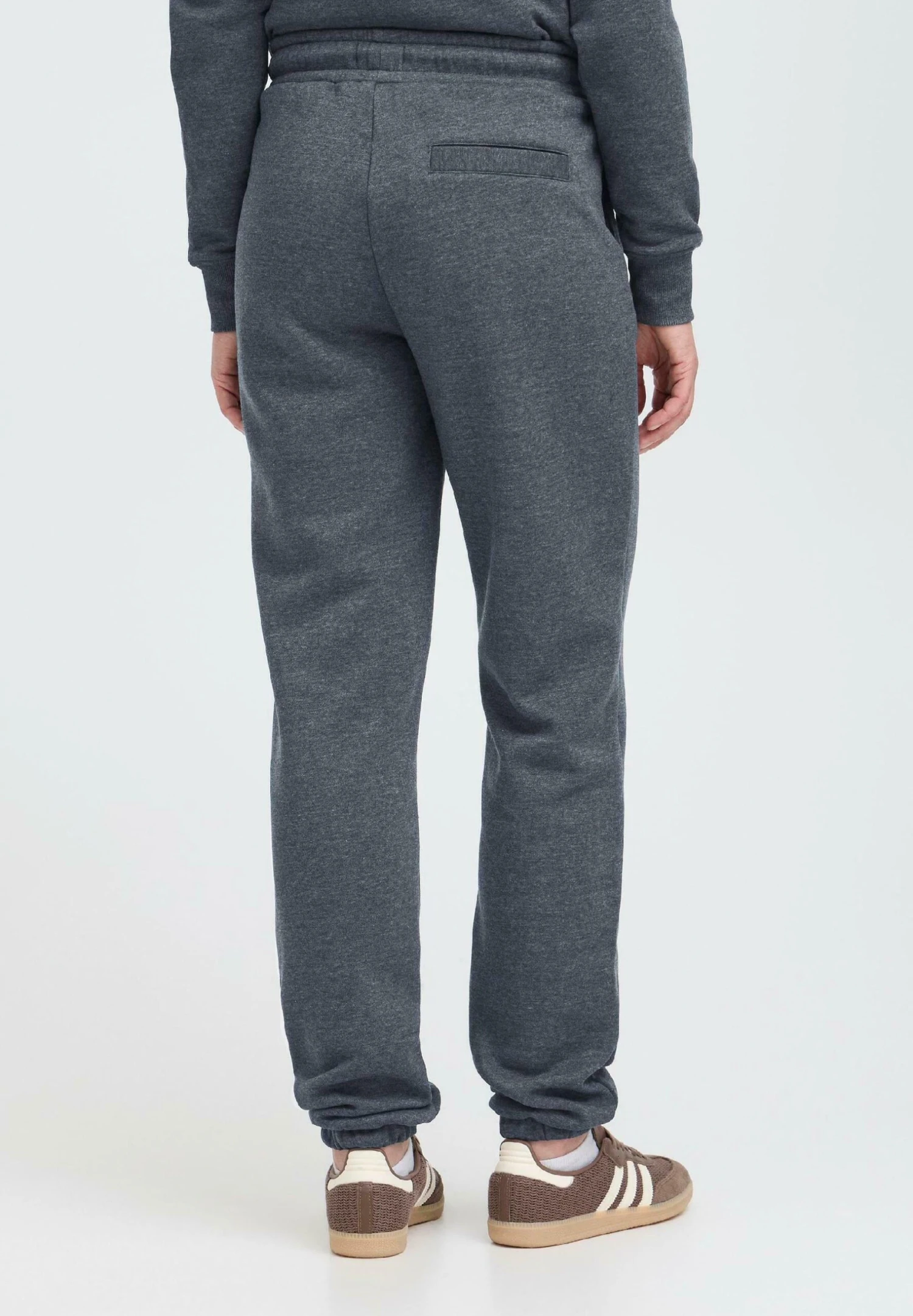 OXMO OXMILLE - Tracksuit Bottoms - Total Eclipse Melange 3 OXMO OXMILLE - Tracksuit Bottoms - Total Eclipse Melange - Image 3