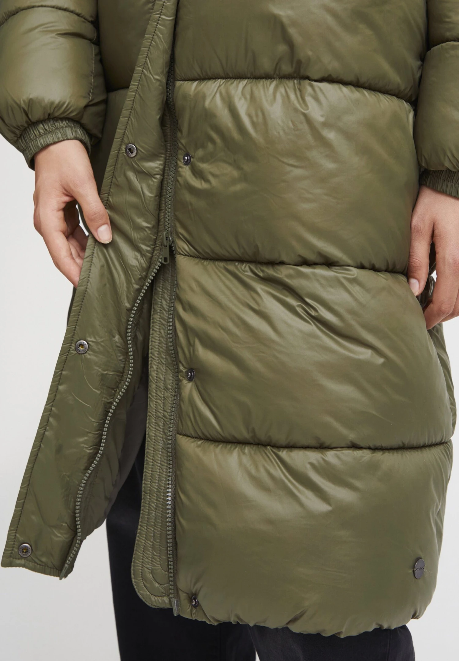 OXMO OXABBY - Winter Coat - Dusty Olive 5 OXMO OXABBY - Winter Coat - Dusty Olive - Image 5