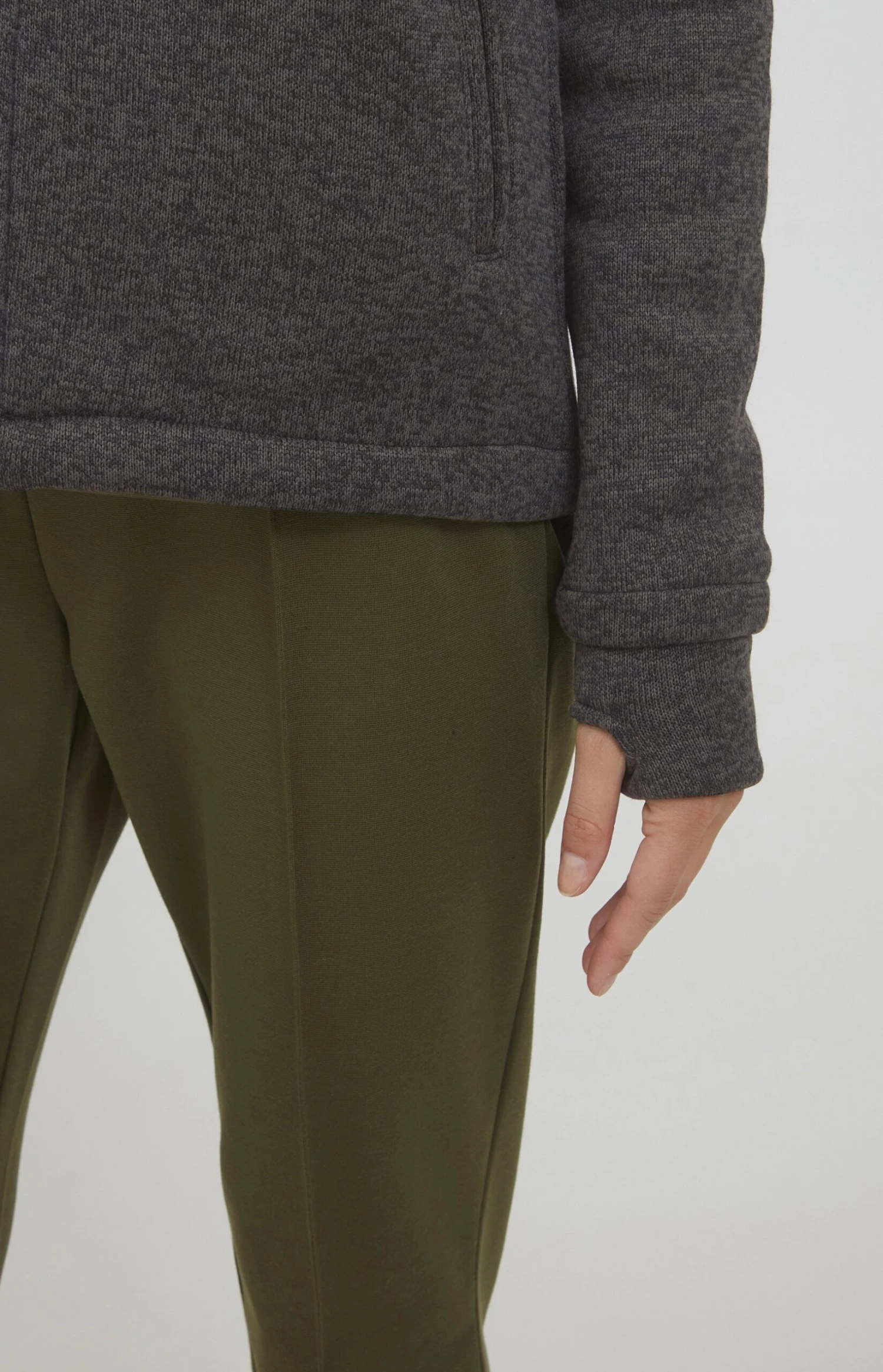 OXMO OXThory - Zip-up Sweatshirt - True Black 5 OXMO OXThory - Zip-up Sweatshirt - True Black - Image 5