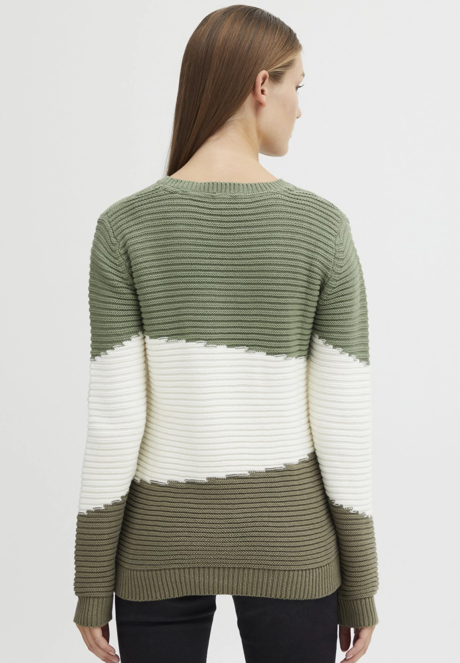 OXMO OXOLMA - Jumper - Hedge Green 3 OXMO OXOLMA - Jumper - Hedge Green - Image 3