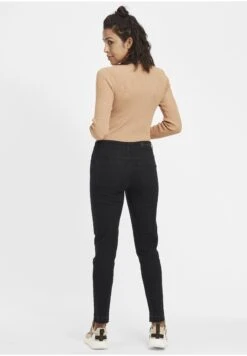 OXMO OXIrabella - Slim Fit Jeans - Black -OXMO Store b14eed1b35f7416f8216e4120821478c