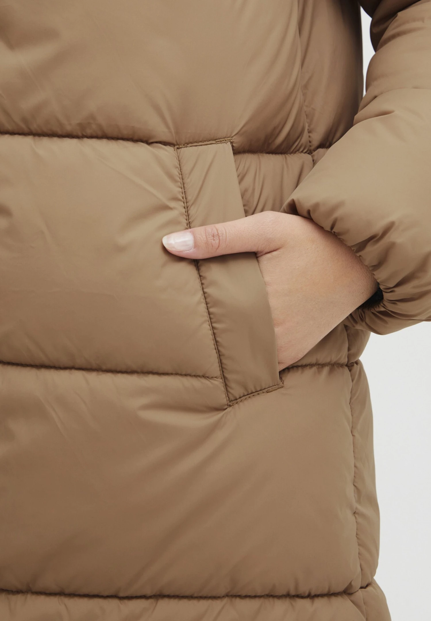 OXMO OXBoda - Winter Coat - Tannin 5 OXMO OXBoda - Winter Coat - Tannin - Image 5