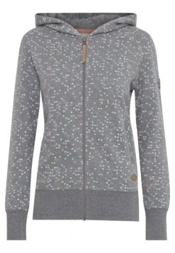 OXMO OXBeatrice - Zip-up Sweatshirt - Oyster 14 OXMO OXBeatrice - Zip-up Sweatshirt - Oyster -OXMO Store b1f0276038124bccae2f6d341332f19e