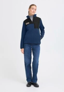 OXMO OXNETE HALFZIP - Fleece Jumper - Dress Blues 9 OXMO OXNETE HALFZIP - Fleece Jumper - Dress Blues -OXMO Store b216bab52c52499c8d6987897414dfa2