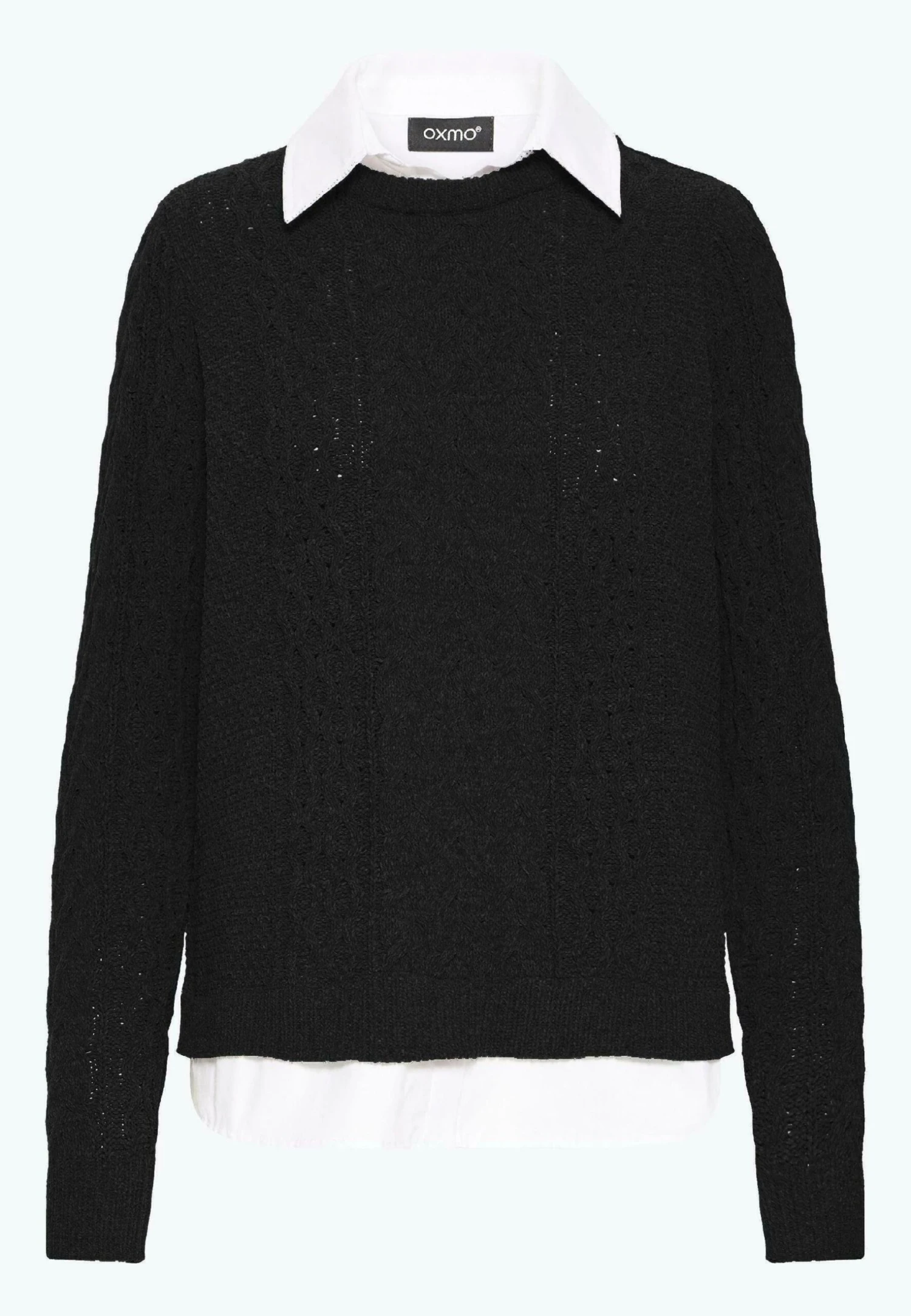 OXMO FRSANVI - Jumper - Navy Blazer 10 OXMO FRSANVI - Jumper - Navy Blazer - Image 10