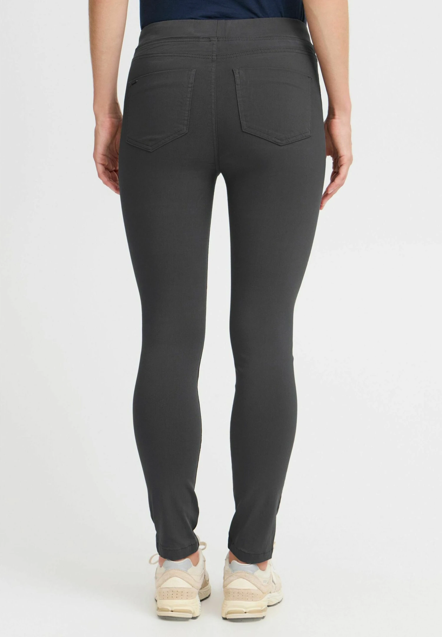 OXMO OXKEILY SLIM FIT - Jeggings - Ebony 3 OXMO OXKEILY SLIM FIT - Jeggings - Ebony - Image 3